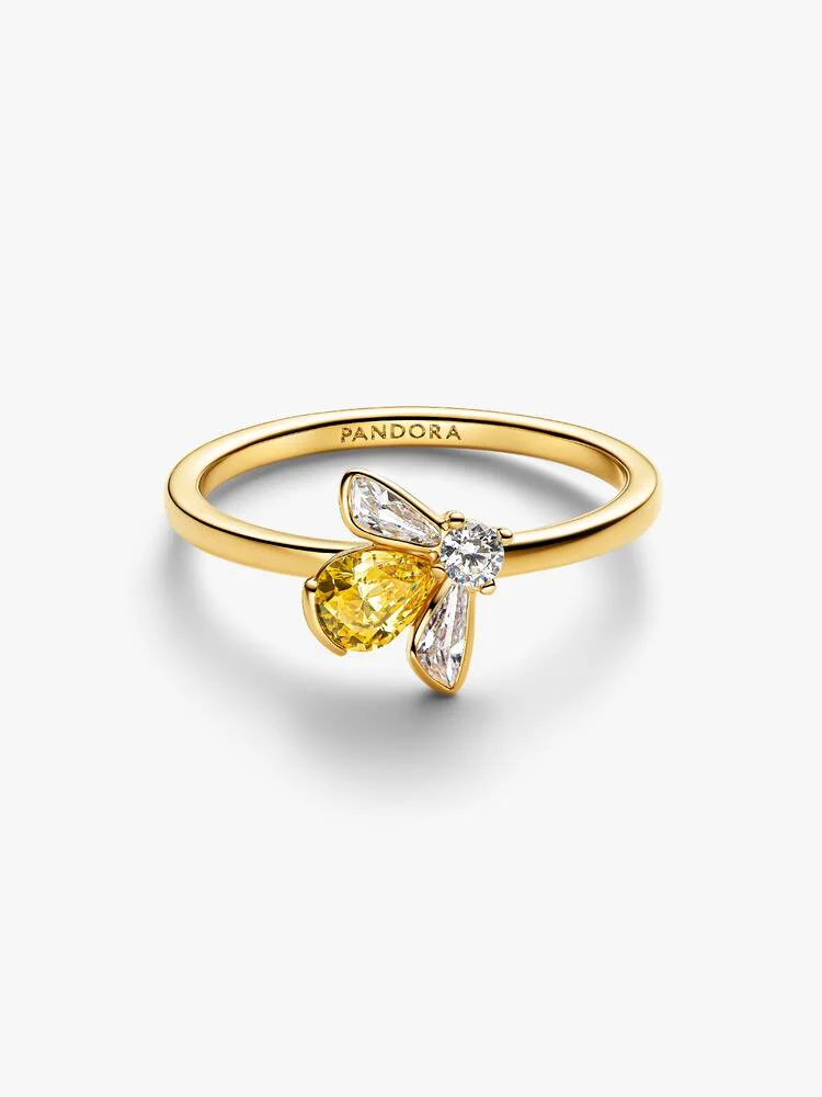 Anello Pandora Ape Luminosa Misura 56