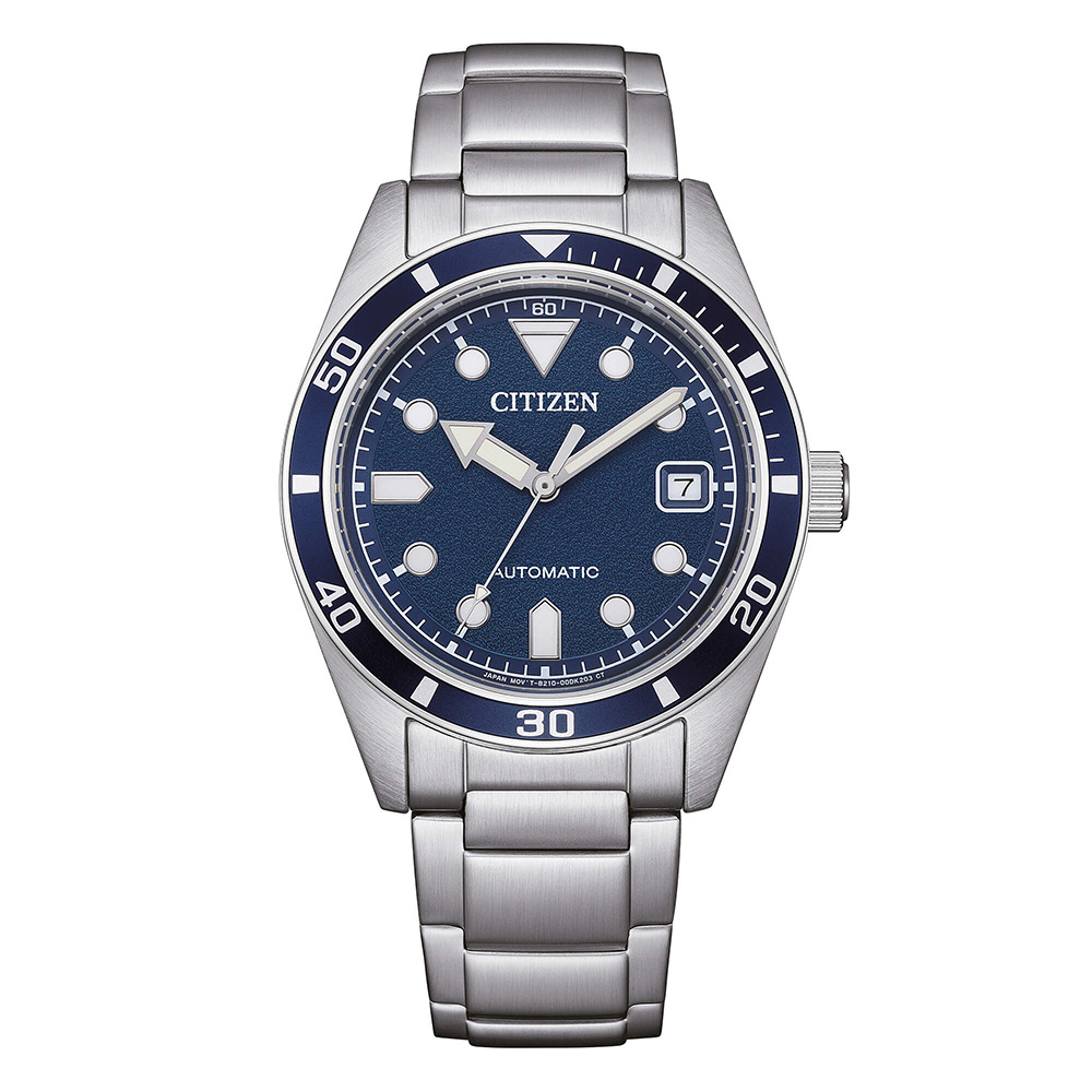 Orologio Uomo Citizen Marine Eco-Drive con Quadrante Blu 38 mm 