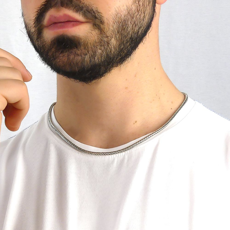 Collana Uomo Boccadamo Coda di Volpe Grande
